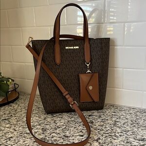 Michael Kors signature logo tote bag